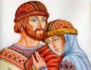 मुरम के पीटर और फेवरोनिया का जीवन: संतों का इतिहास