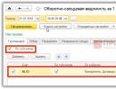 Оборотно-сальдовая ведомость Сохраняем и восстанавливаем настройки отчёта