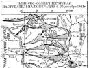 Yeletsk offensive operation Klin-Solnechnogorsk operation