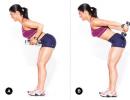 Exercises for female arms with dumbbells: step-by-step training