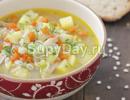 Barley and chicken soup recipe